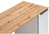 Миниатюра фото письменный стол woodville энтони 120х70х77 дуб вотан / белый 610757 | 220svet.ru