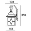 Миниатюра фото настенный светильник deko-light sargas 341245 | 220svet.ru