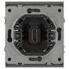 Миниатюра фото розетка эра arktik 16-3114-06 hdmi графит б0070509 | 220svet.ru