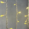 Миниатюра фото гирлянда бахрома 5 x 0,9 м шампань 220в, 348 led, провод прозрачный силикон, ip65 ltc ecc348-10-2ch | 220svet.ru