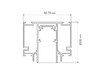 Миниатюра фото шинопровод низковольтный встраиваемый в натяжной потолок ambrella light track system gl3262 | 220svet.ru