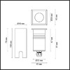 Миниатюра фото ландшафтный светодиодный светильник odeon light nature ingro 6661/1gb | 220svet.ru