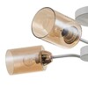 Миниатюра фото потолочная люстра escada vertigo 1131/4p white/gold | 220svet.ru