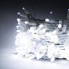 Миниатюра фото гирлянда нить шатровая с колпачком 10м белая с мерцанием ltc pst300blwcap-18-2w | 220svet.ru