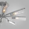 Миниатюра фото потолочная люстра eurosvet 70144/8 хром | 220svet.ru