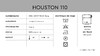 Миниатюра фото ткань garda decor 133dc-houston110-1145-sin | 220svet.ru