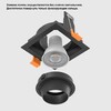Миниатюра фото встраиваемый светильник crystal lux clt 069c1 bl | 220svet.ru