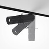 Миниатюра фото трековый магнитный светодиодный светильник maytoni gala tr108-4-10w3k-ds-b | 220svet.ru