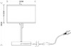 Миниатюра фото настольная лампа arte lamp julietta a5037lt-2cc | 220svet.ru