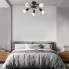 Миниатюра фото потолочная люстра escada calla 1109/5p wenge | 220svet.ru