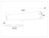 Миниатюра фото трековый светодиодный светильник ambrella light track system magnetic 220v gl1381 | 220svet.ru