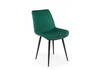 Миниатюра фото стул на металлокаркасе woodville седа зеленый (zd 667) / черный 632422 | 220svet.ru