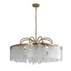 Миниатюра фото подвесная люстра indigo prosecco 12033/8p brass v000378 | 220svet.ru
