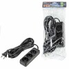 Миниатюра фото удлинитель uniel ultra 3гн х 5м б/з s-cu3-5 black ul-00009985 | 220svet.ru