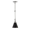 Миниатюра фото подвесной светильник lumina deco rubi ldp b007 chr+bk | 220svet.ru