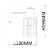 Миниатюра фото бра escada 2120/1a gold | 220svet.ru