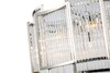 Миниатюра фото подвесная люстра ilamp md0276-6c nickel | 220svet.ru
