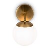 Миниатюра фото настенный светильник marble fr5230wl-01bs | 220svet.ru
