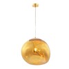 Миниатюра фото подвесной светильник crystal lux malaga sp1 d360 gold | 220svet.ru