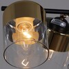 Миниатюра фото потолочная люстра reluce 11555-0.3-06 bk+fgd | 220svet.ru