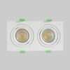 Миниатюра фото встраиваемый светильник crystal lux clt 002c2 wh v2 | 220svet.ru