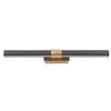 Миниатюра фото подсветка для зеркал crystal lux prada ap10w black | 220svet.ru