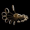 Миниатюра фото потолочная светодиодная люстра loft it megan 10164l gold | 220svet.ru