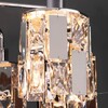 Миниатюра фото потолочная люстра eurosvet 10101/5 хром/прозрачный хрусталь strotskis | 220svet.ru