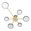 Миниатюра фото потолочная светодиодная люстра loft it sunrise 10316/6 grey | 220svet.ru