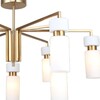 Миниатюра фото потолочная люстра escada sonnet 1171/9p brass | 220svet.ru