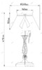 Миниатюра фото настольная лампа maytoni bird arm013-11-w | 220svet.ru