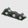 Миниатюра фото встраиваемый светильник crystal lux clt 069c3 bl | 220svet.ru
