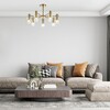 Миниатюра фото потолочная люстра escada diversity 2120/7p gold | 220svet.ru