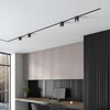 Миниатюра фото трековый магнитный светодиодный светильник elektrostandard orsa 85053/01 черный a063494 | 220svet.ru
