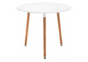 Миниатюра фото обеденная группа woodville уин 90 white / gray 579112 | 220svet.ru