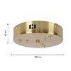 Миниатюра фото основа для люстры favourite canopy 4591-180-6br | 220svet.ru