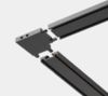 Миниатюра фото коннектор l-образный italline kreator it09-9029 black | 220svet.ru