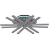 Миниатюра фото потолочная светодиодная люстра reluce 09824-3.3-06c cr (rgb) | 220svet.ru