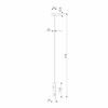 Миниатюра фото декоративная стойка двойная elektrostandard 85150/00 a065446 | 220svet.ru