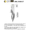 Миниатюра фото подвесная светодиодная люстра omnilux vepri oml-51806-37 | 220svet.ru