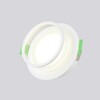 Миниатюра фото встраиваемый светильник crystal lux clt 061c1 wh | 220svet.ru
