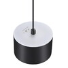 Миниатюра фото подвесной светильник светодиодный с переключателем цветовой температуры novotech giro 358965 черный | 220svet.ru