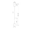 Миниатюра фото подвесной светодиодный светильник elektrostandard dls028 6w 4200k белый a047769 | 220svet.ru