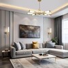 Миниатюра фото бра eurosvet stark 50387 led латунь | 220svet.ru
