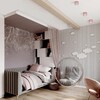 Миниатюра фото накладной светодиодный светильник loft it grape 10162 pink | 220svet.ru