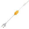 Миниатюра фото светодиодная влагозащищенная лента saffit 6w/m 60led/m 2835smd теплый белый 50м sst20 55243 | 220svet.ru