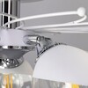 Миниатюра фото потолочная люстра de markt city альфа 324018405 | 220svet.ru