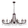 Миниатюра фото подвесная люстра favourite plini 2590-18p | 220svet.ru