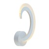 Миниатюра фото настенный светодиодный светильник profit light 8462/1w wht | 220svet.ru