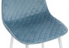 Миниатюра фото стул capri blue / white | 220svet.ru